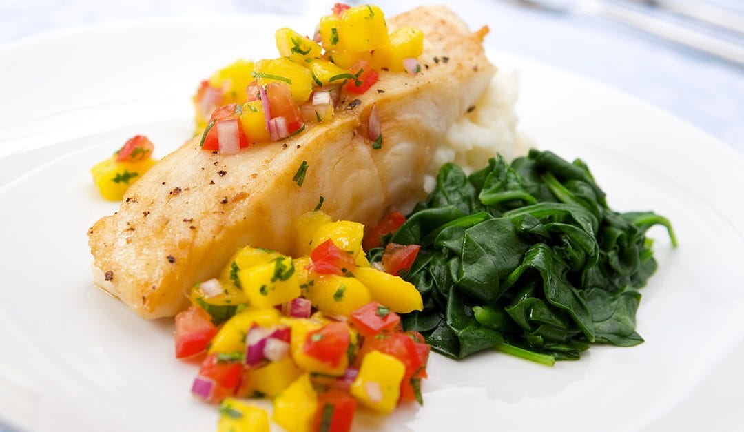 Grilled Grouper with Mango Salsa Recipe