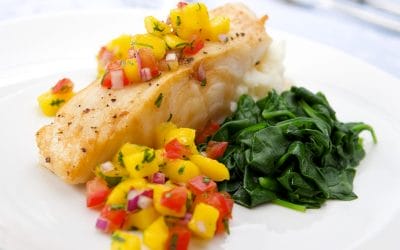 Grilled Grouper with Mango Salsa Recipe