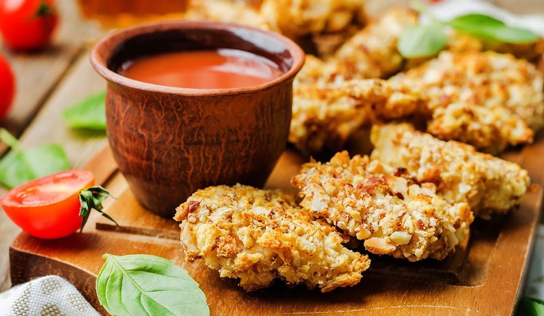Nut Crusted Chicken Cutlets Recipe