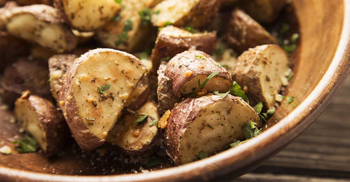 Mustard Roasted Potatoes Recipe
